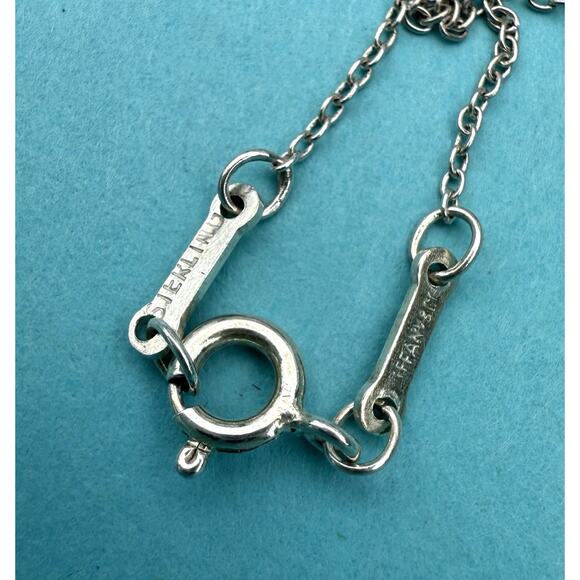 Tiffany & Co. Elsa Peretti Sterling Silver Starfish Pendant Necklace 17” - LARGE - Picture 10 of 16